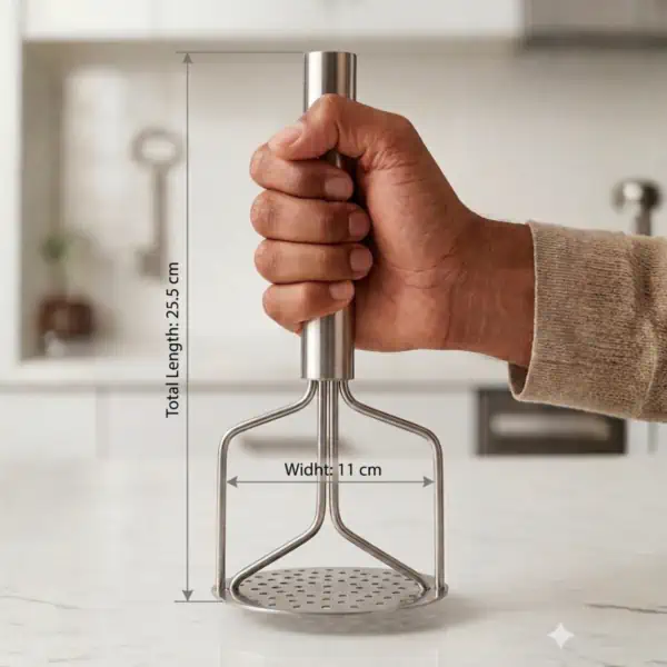 Ojas Stainless Steel Potato Masher