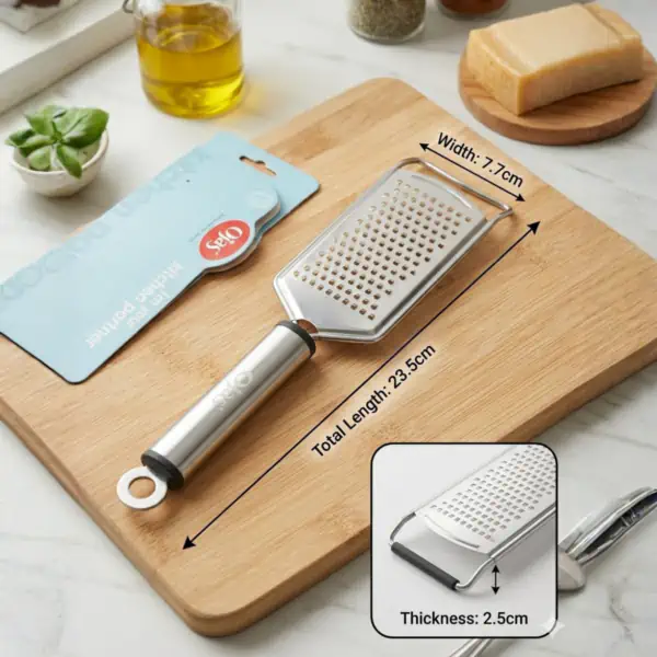 Ojas Stainless Steel Cheese Grater