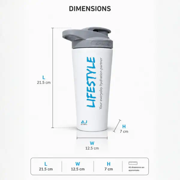 Stainless Steel Shaker Bottle